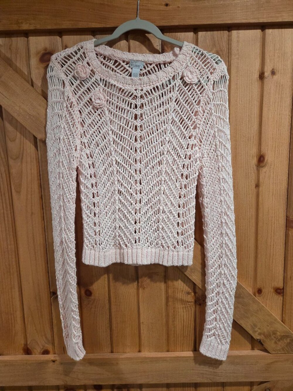 West of Melrose Open-knit Sweater